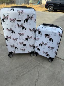 2 Hard suitcases