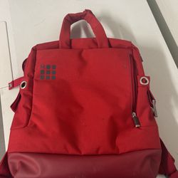 Moleskin Red Backpack