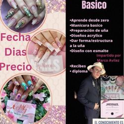 Clases De Uñas Y Aplicación De Uñas 