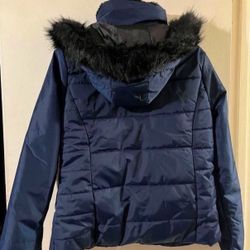 Women’s Blue Puffy Jacket