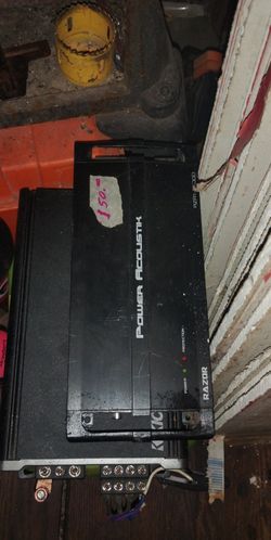 Power Acoustic RxR1-25000 Amplifier 