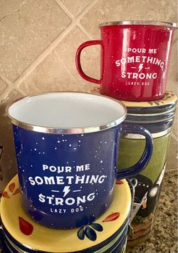 Metal Mugs (2) New