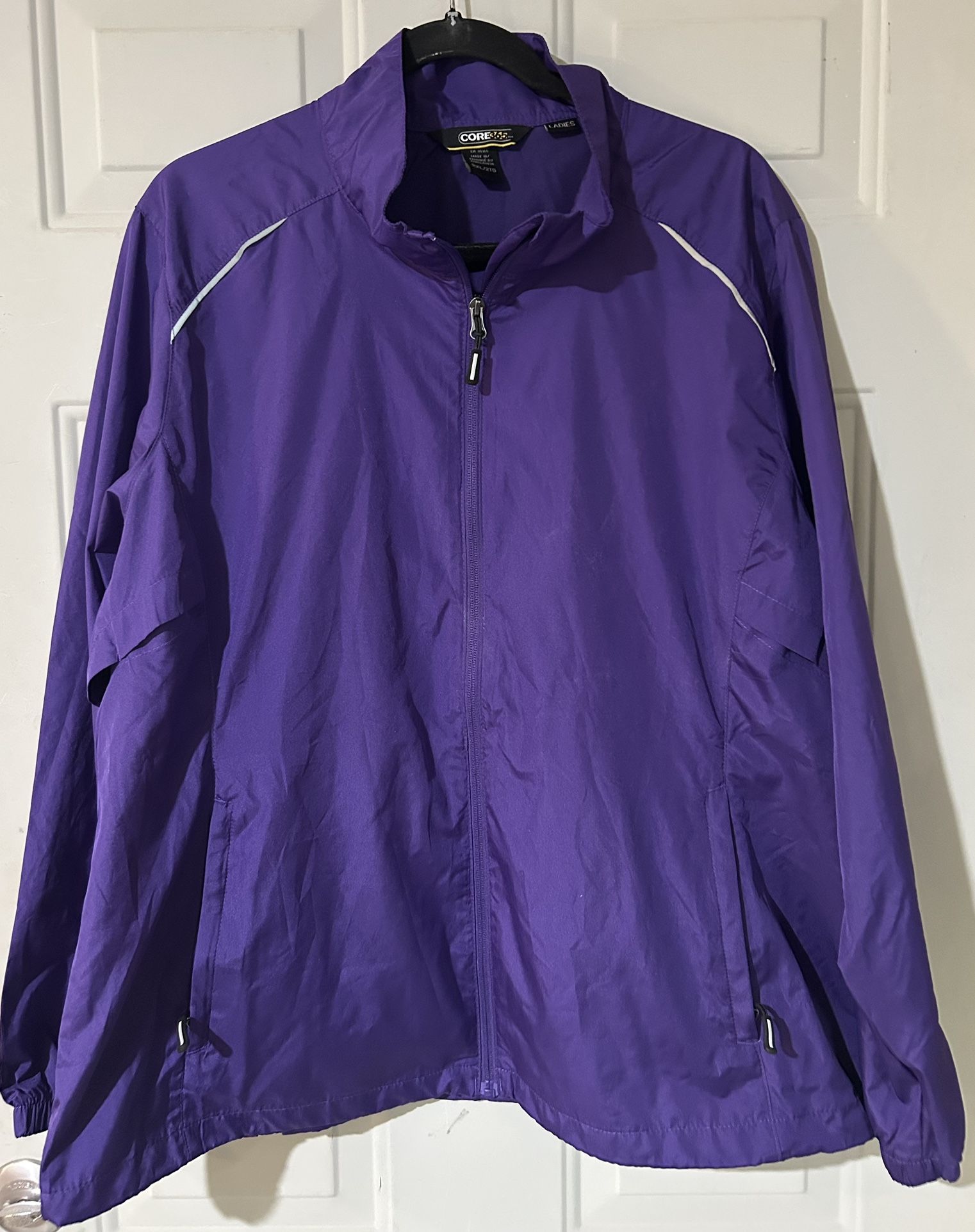 Purple Unlined Jacket Windbreaker