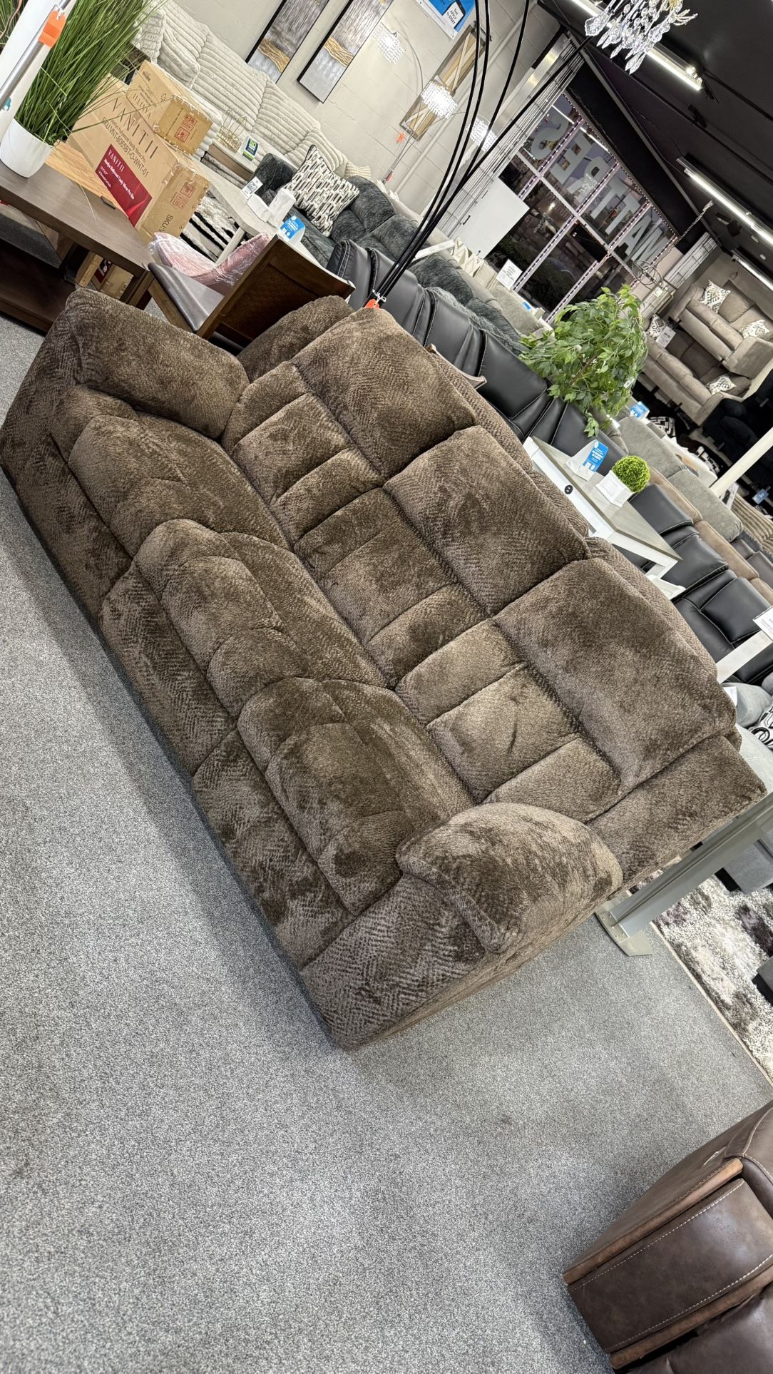 Available In Grey And White Reclining Sofa And Loveseat
