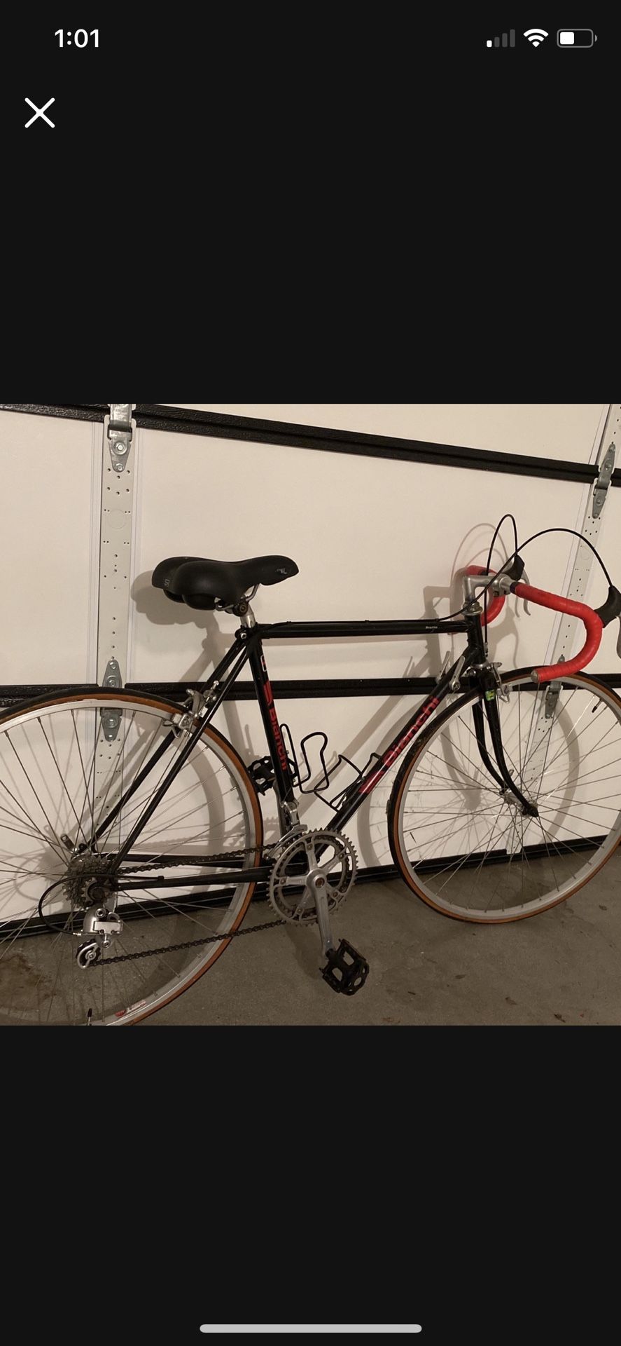 Vintage Bianchi Premio Black And Red