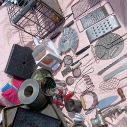 Take All For $50!!! Vintage And Some Antique Cooking / Baking Tools 