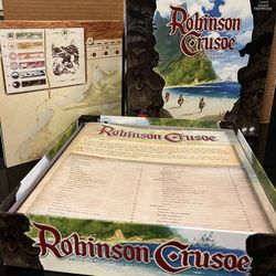 Robinson Crusoe unpunched board game