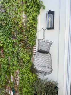 Authentic Vintage Fisherman Basket Antique