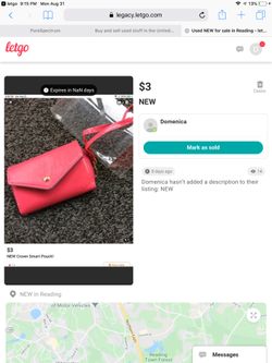 NEW Crown Wallet Purse