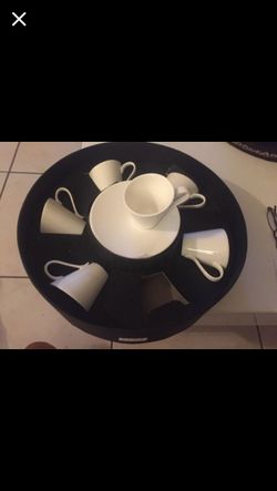 Antique, Vintage Porcelain Coffee Cups & Saucers 