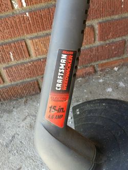 Craftsman 15 inch online weedwacker electric trimmer