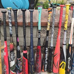 Baseball Bats And Gloves