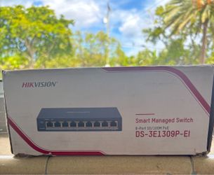 Hikvision DS-3E1309P-EI 8-Port PoE Smart Managed Switch