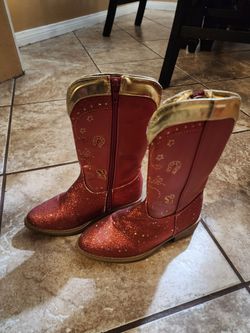 Jessie toy story girls boots size 11/12