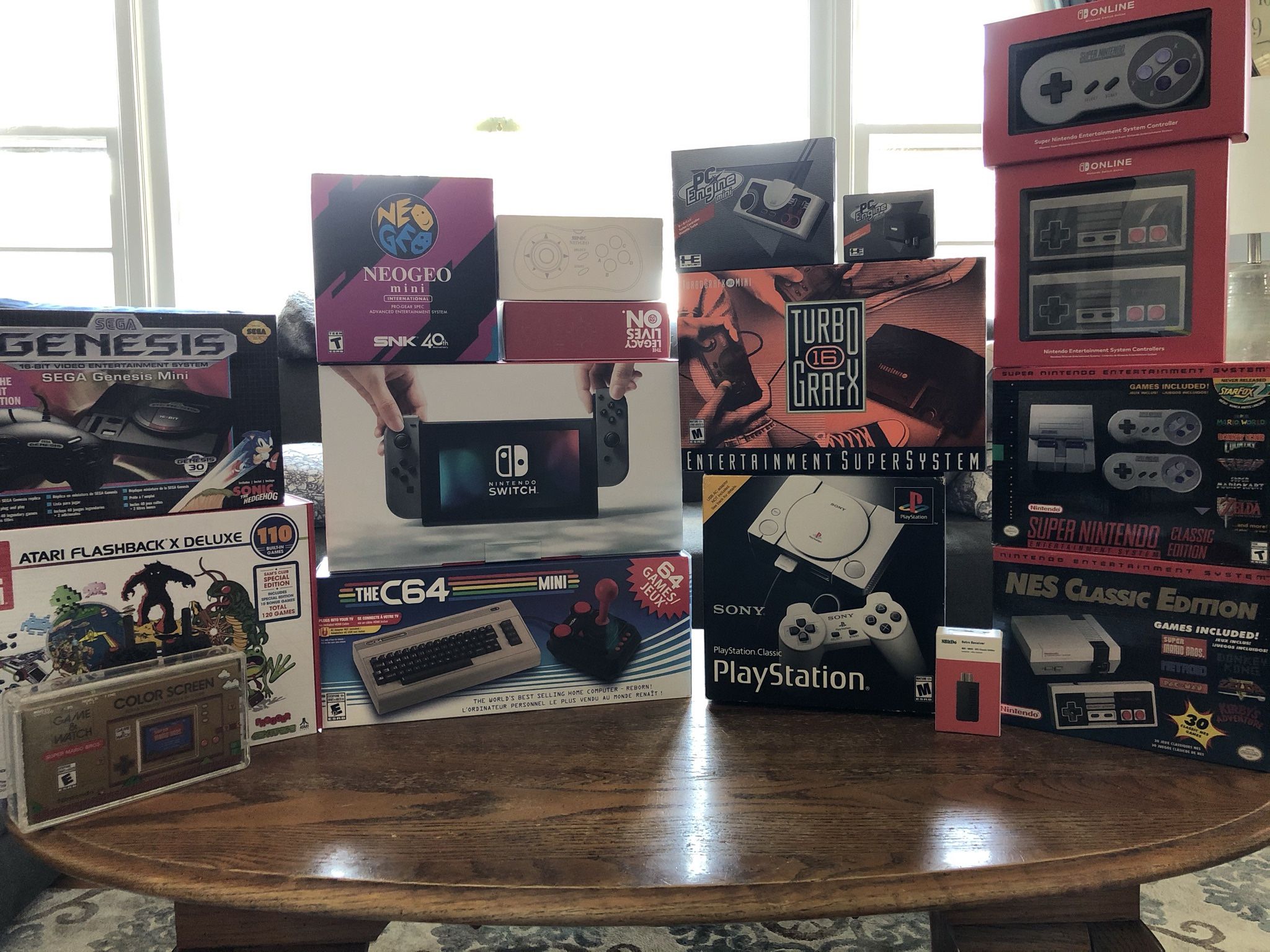Retro mini-consoles
