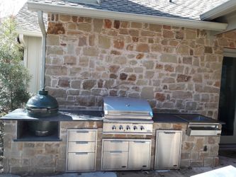 Kitchen,bathroom,fireplace,shower walls and much more