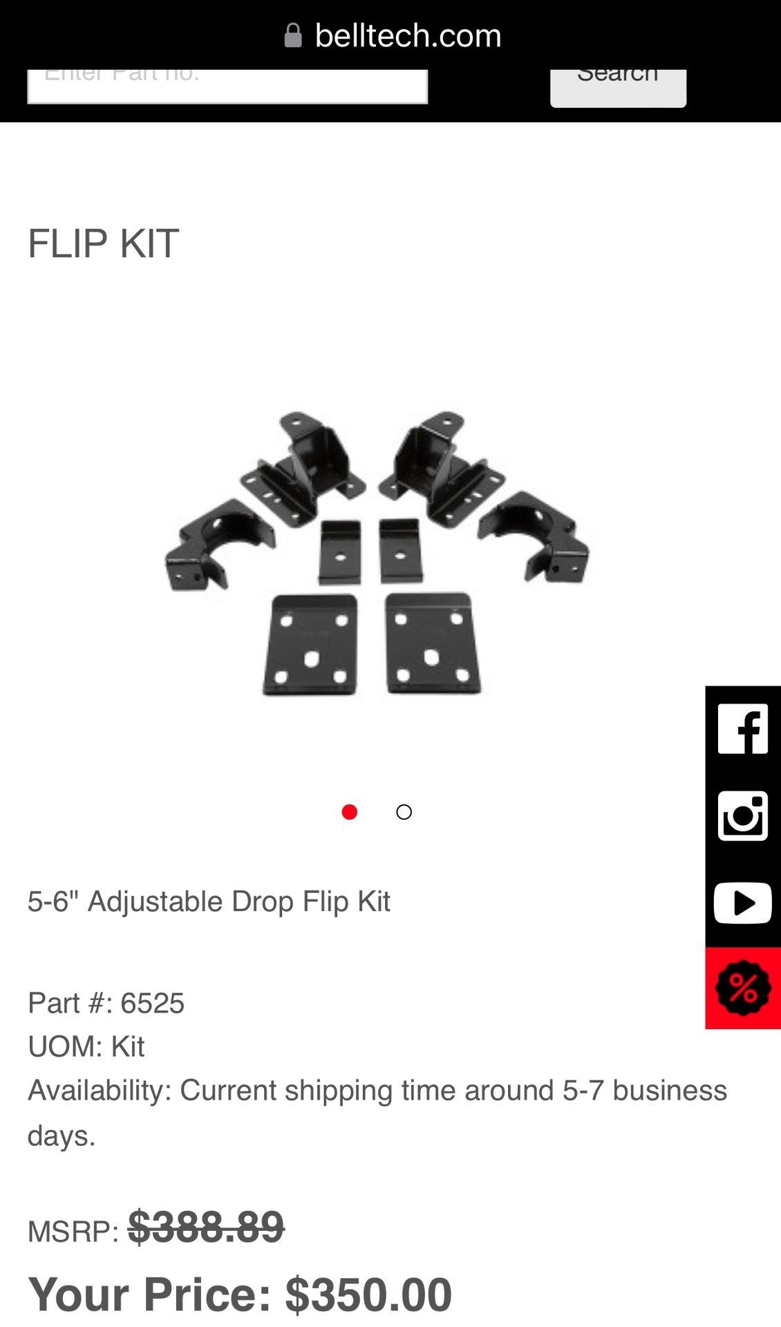 Belltech 07-16 Chevrolet Silverado Lowering Kit