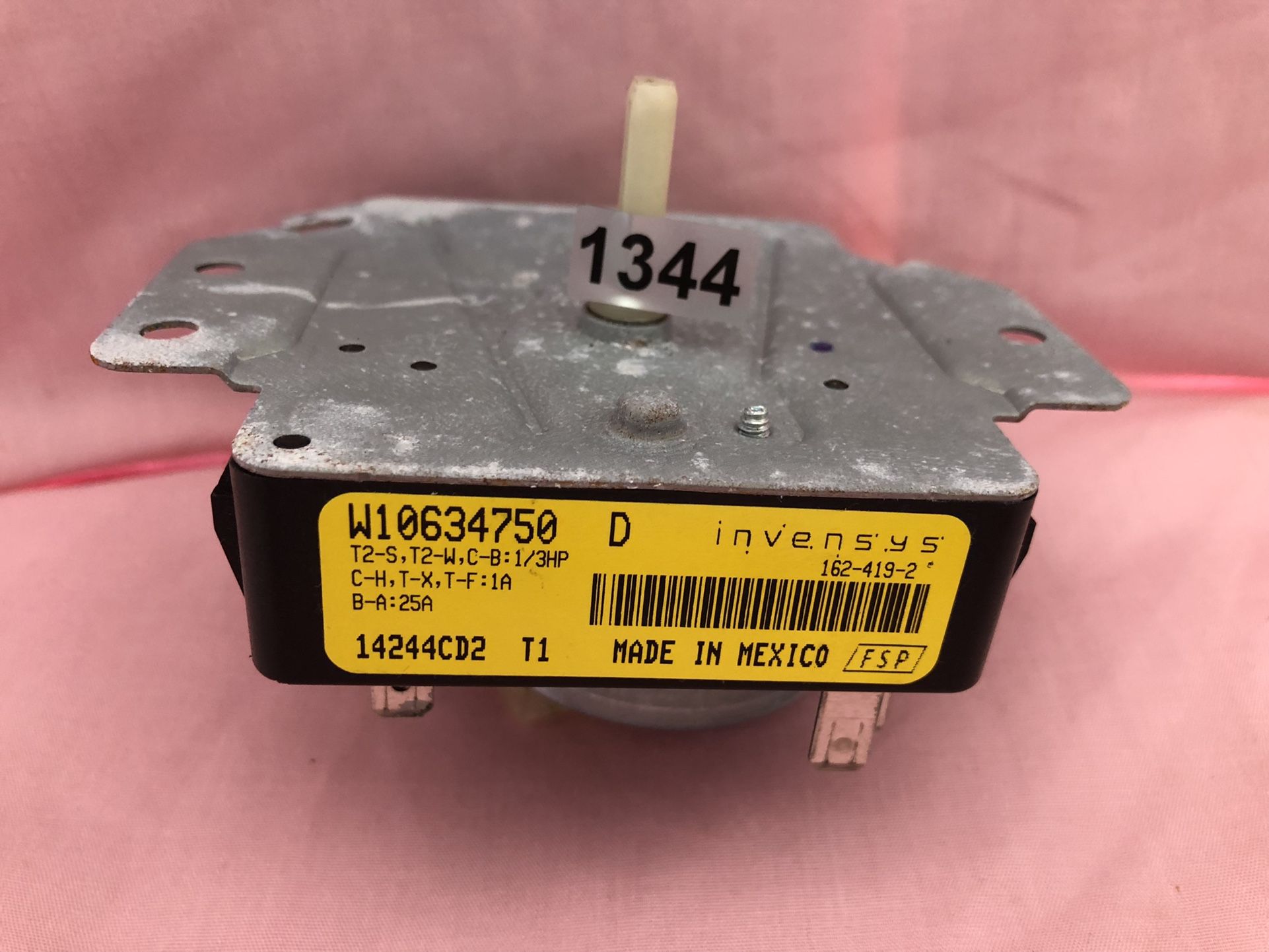 Whirlpool Dryer Timer OEM Part #W10846428