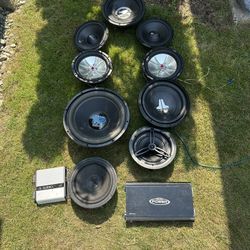 subwoofers speaks set