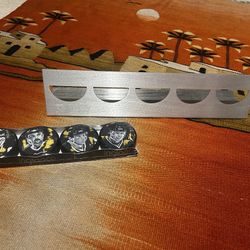 Pittsburgh Penguins 5 Pc Puck and Holder Set