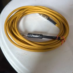 Cable para instrumento, color amarillo grafiti