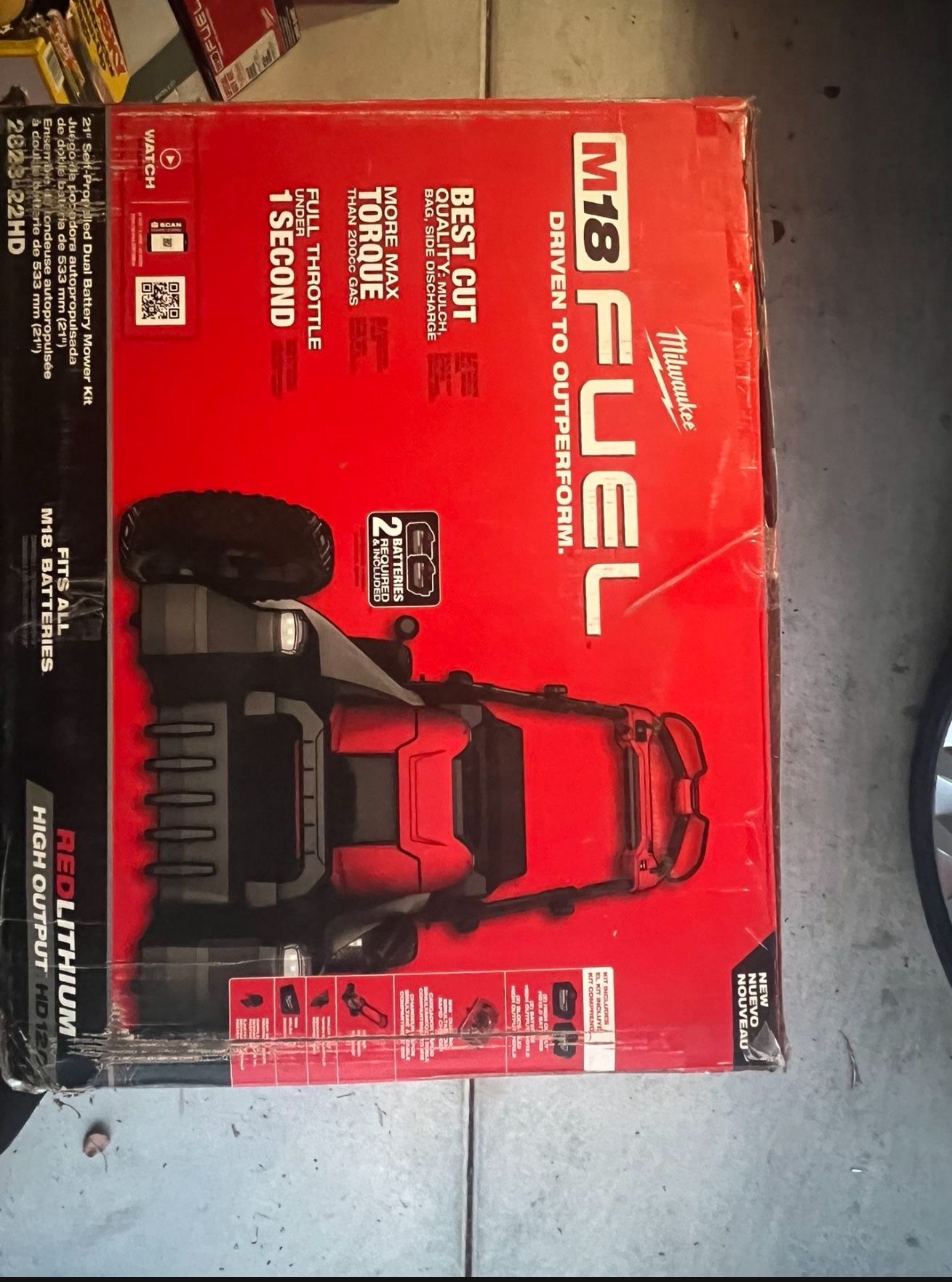 Milwaukee Mower Kit