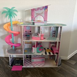LOL Surprise OMG House of Surprises New Real Wood Dollhouse