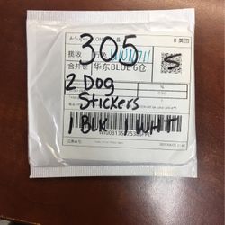 Stickers Unclaimed Internet Purchase #305