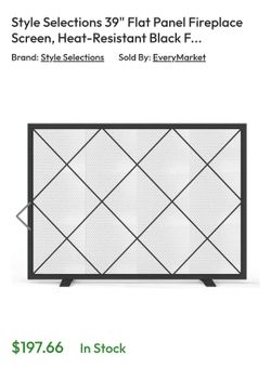 🔥 Fire Place Screen