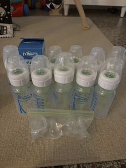 11 Dr Brown anti colic Bottles 4oz