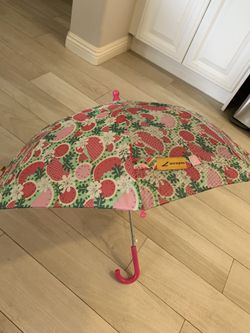Kids Umbrella Watermelon Print