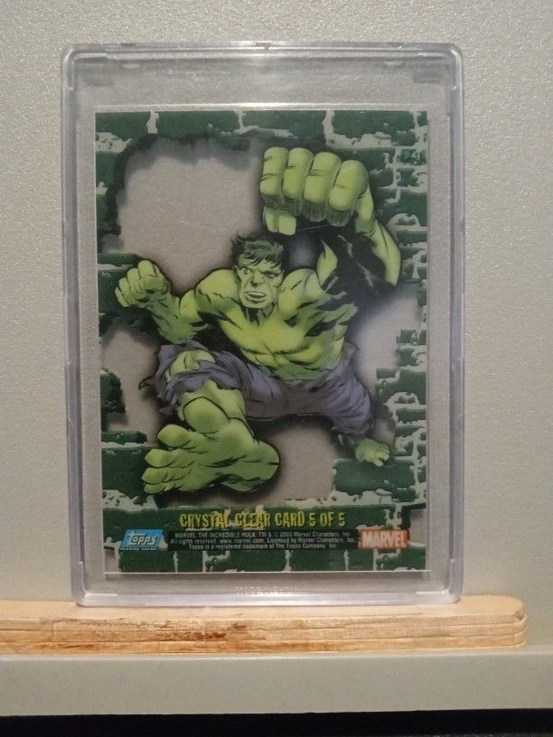 2003 The Incredible Hulk # 5 Of 5 ) Pick Up Only