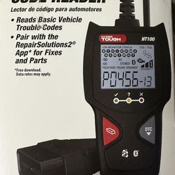 HYPER TOUGH Automotive Code Reader (OBD2 Scanner) – Open Box