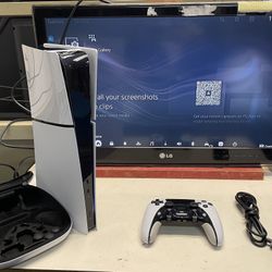 Sony PS5 Slim Digital w/Dualsense Controller 
