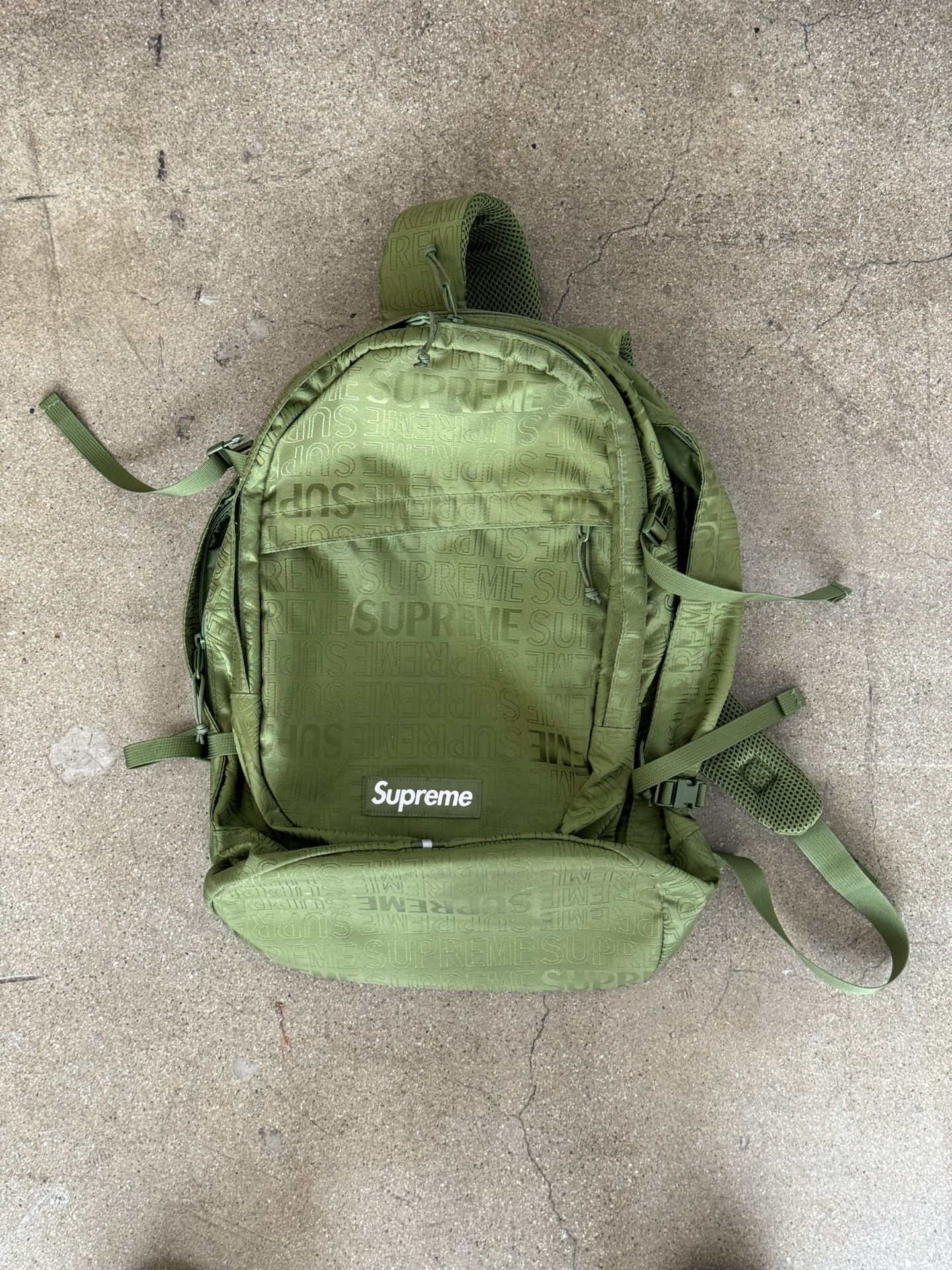 Supreme SS19 Backpack - Olive