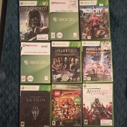 Xbox 360 Games $5 Each