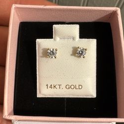Pandora Gold Earrings