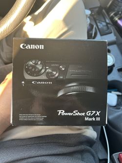 Cannon G7x Mark III