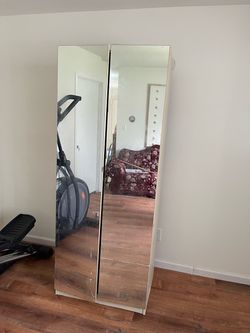 Glass Storage Cabinet