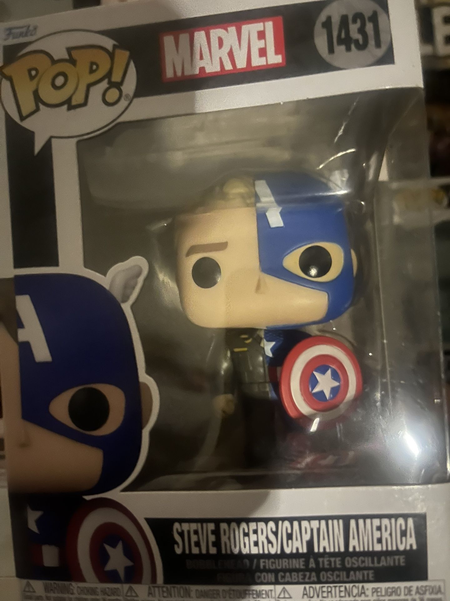 Captain America /Steve Rodger’s Funko Pop