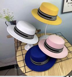 Unisex Panama Brim Dior Hats 