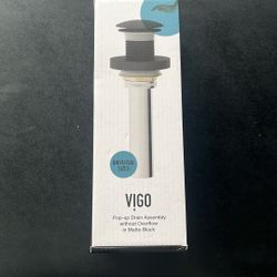 Vigo Pop Up Drain Assembly