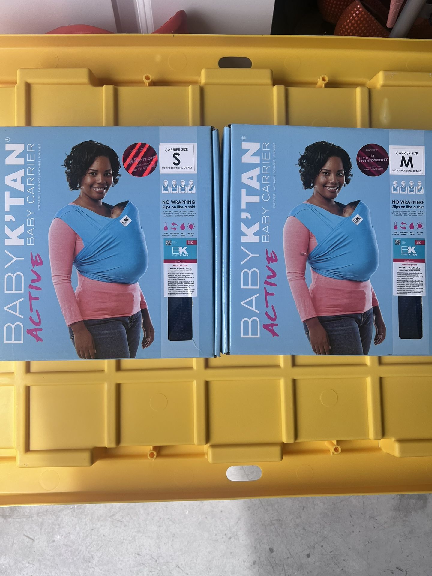 Baby K ‘ Tan Baby Carrier