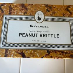 Sees Candy Peanut Brittle