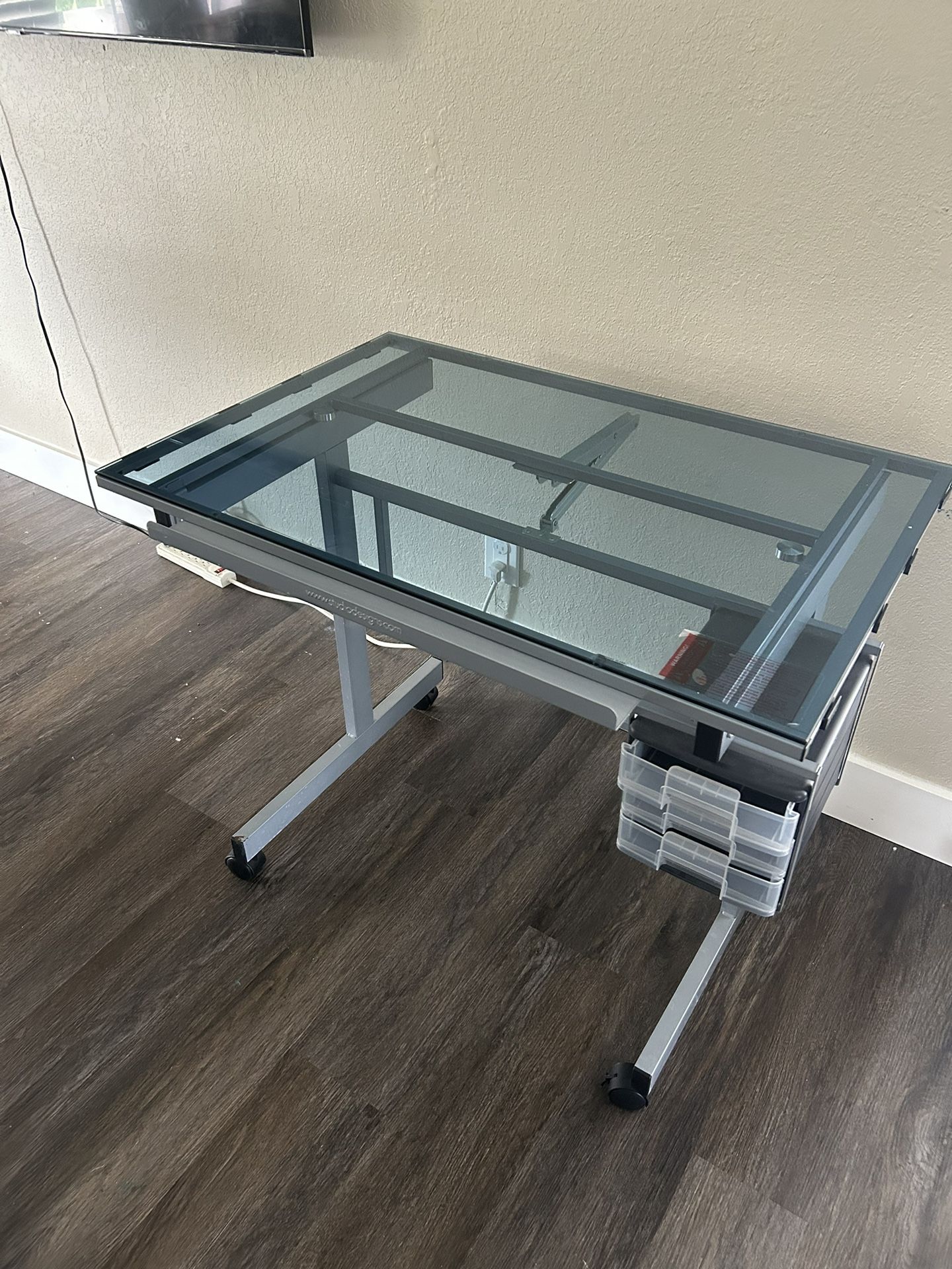 Glass Office Desk