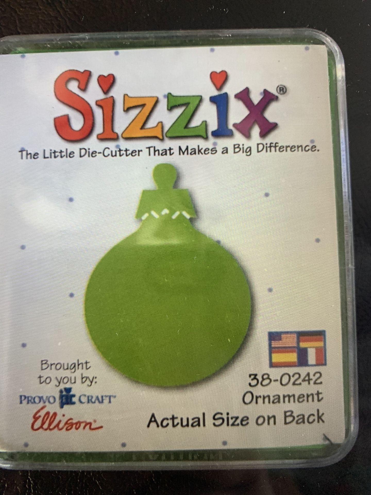 Sizzix, Round, Ornament, Small Die
