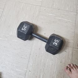 35Lb Dumbell