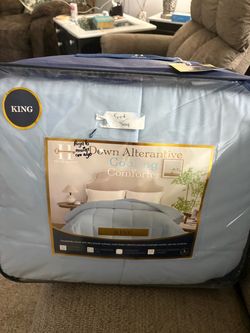 Hotel Suites King Down Alternative Cooling Comforter