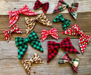 Handmade Christmas bows