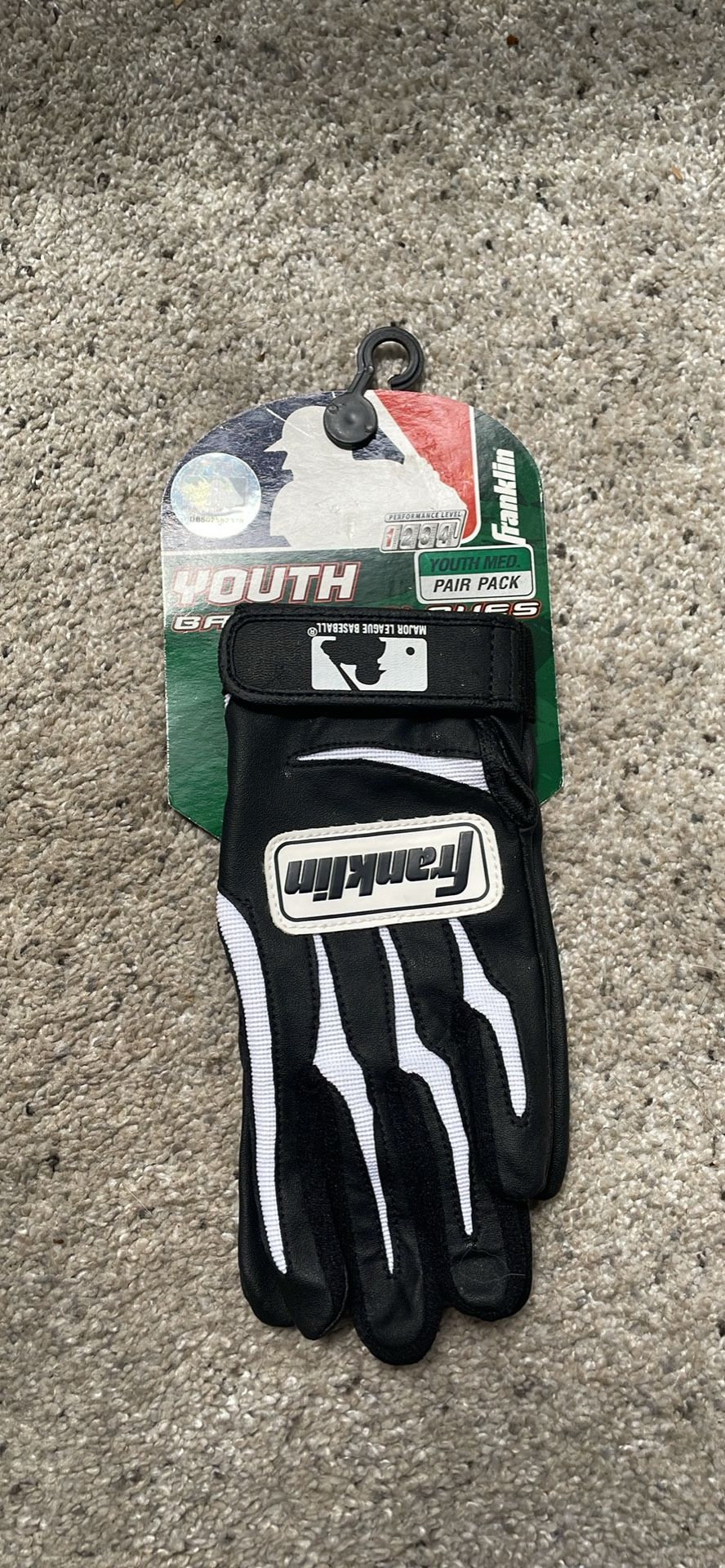 Franklin Batting Gloves Youth Medium